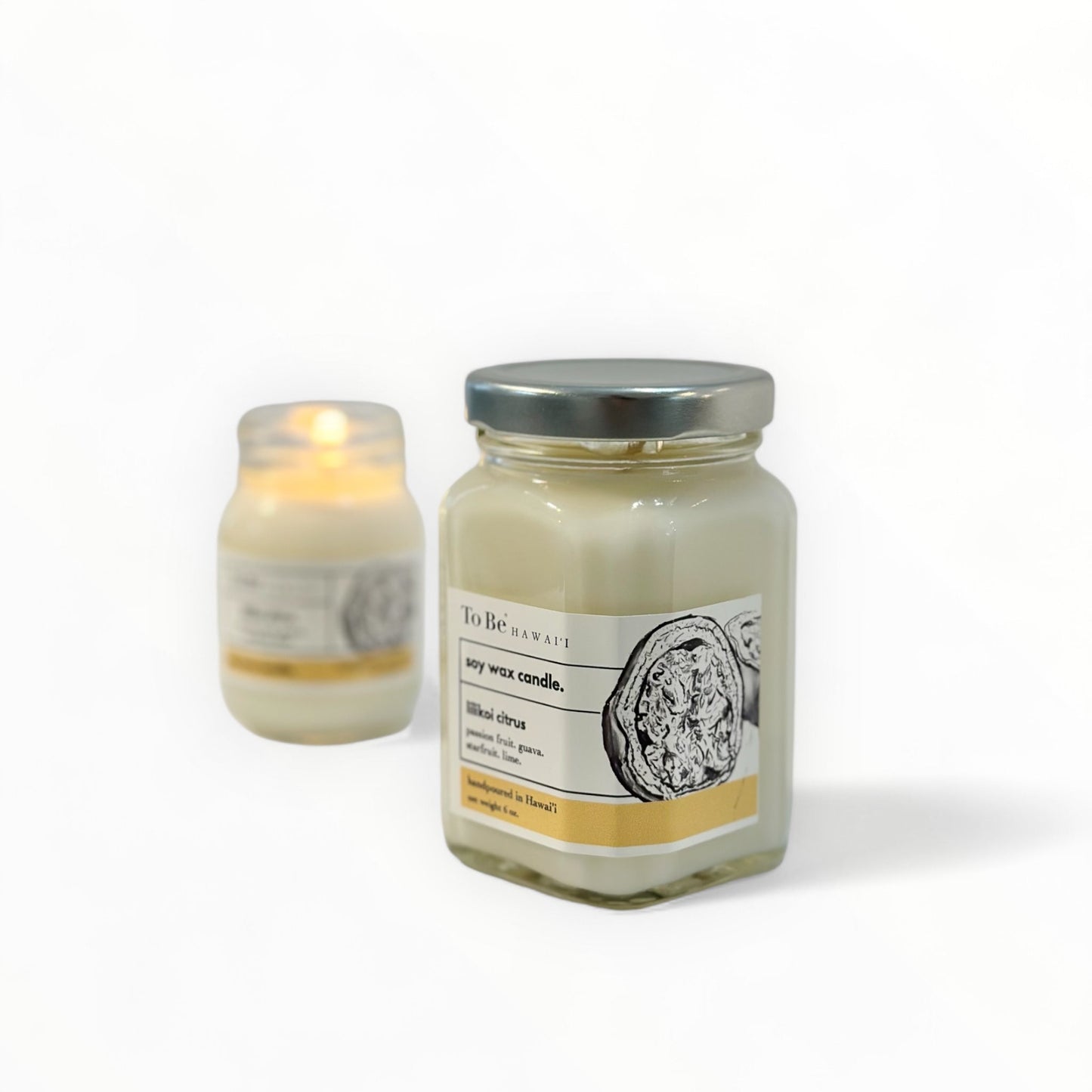 Lilikoi Citrus Soy Wax Candle