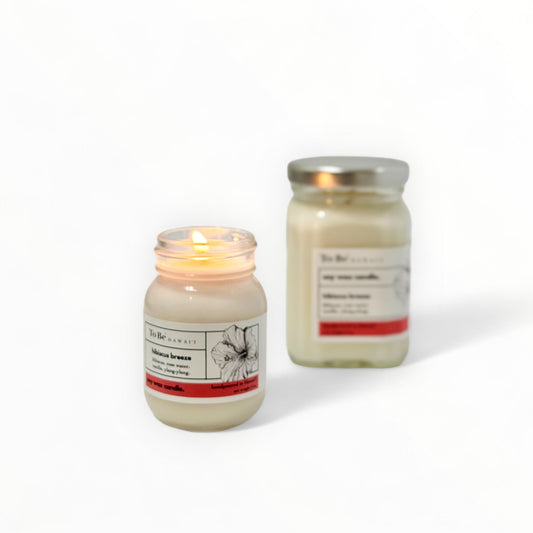 Hibiscus Breeze Soy Wax Candle