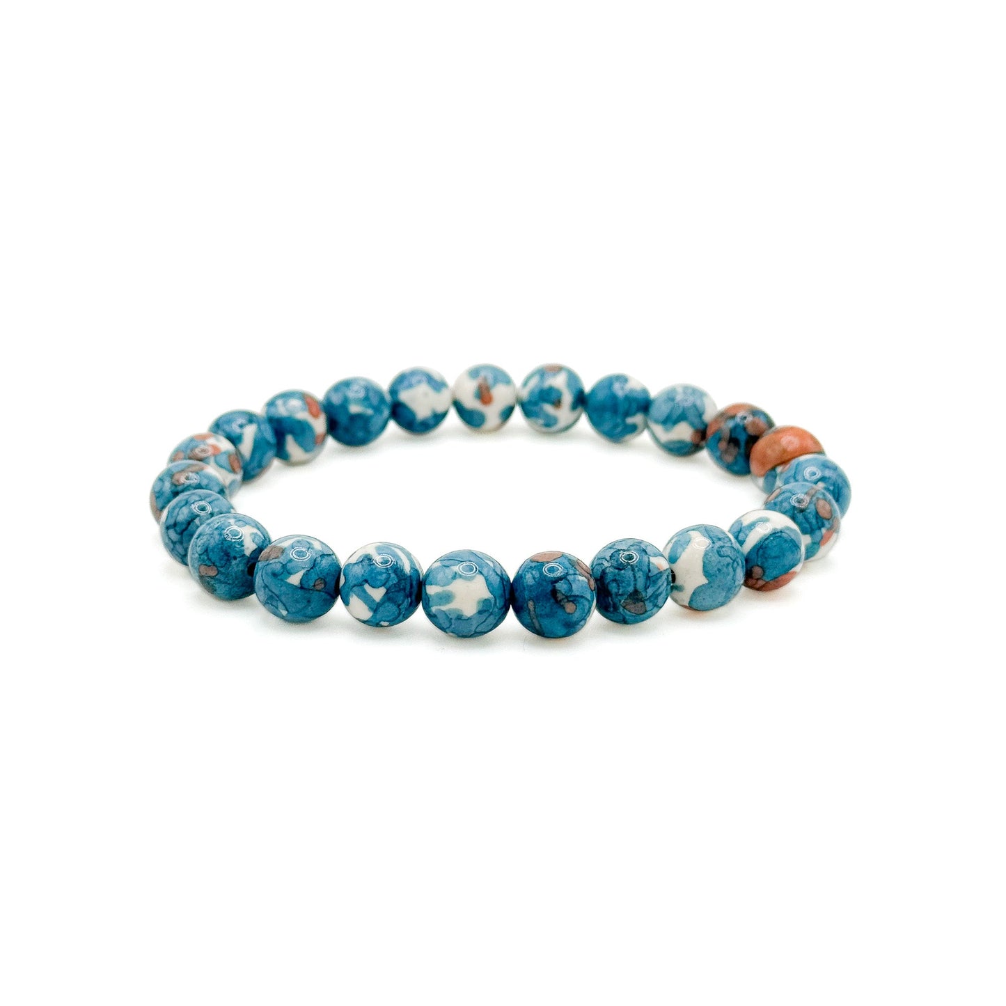 Porcelain Jasper Bracelet Denim Blue Limited Edition