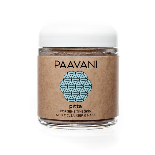Pitta Cleanser & Mask | Ayurvedic Cleansing Grains for Sensitive, Inflamed Skin