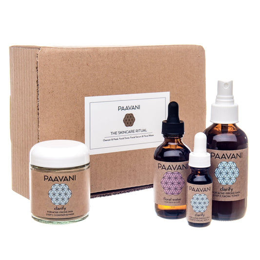 Clarify Skincare Ritual | Ayurvedic Set for Blemish-Prone & Oily Skin