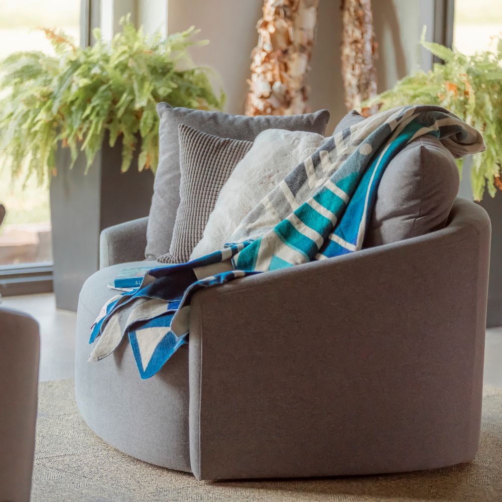 Yachana Collection - Chevron Vibrant Blues