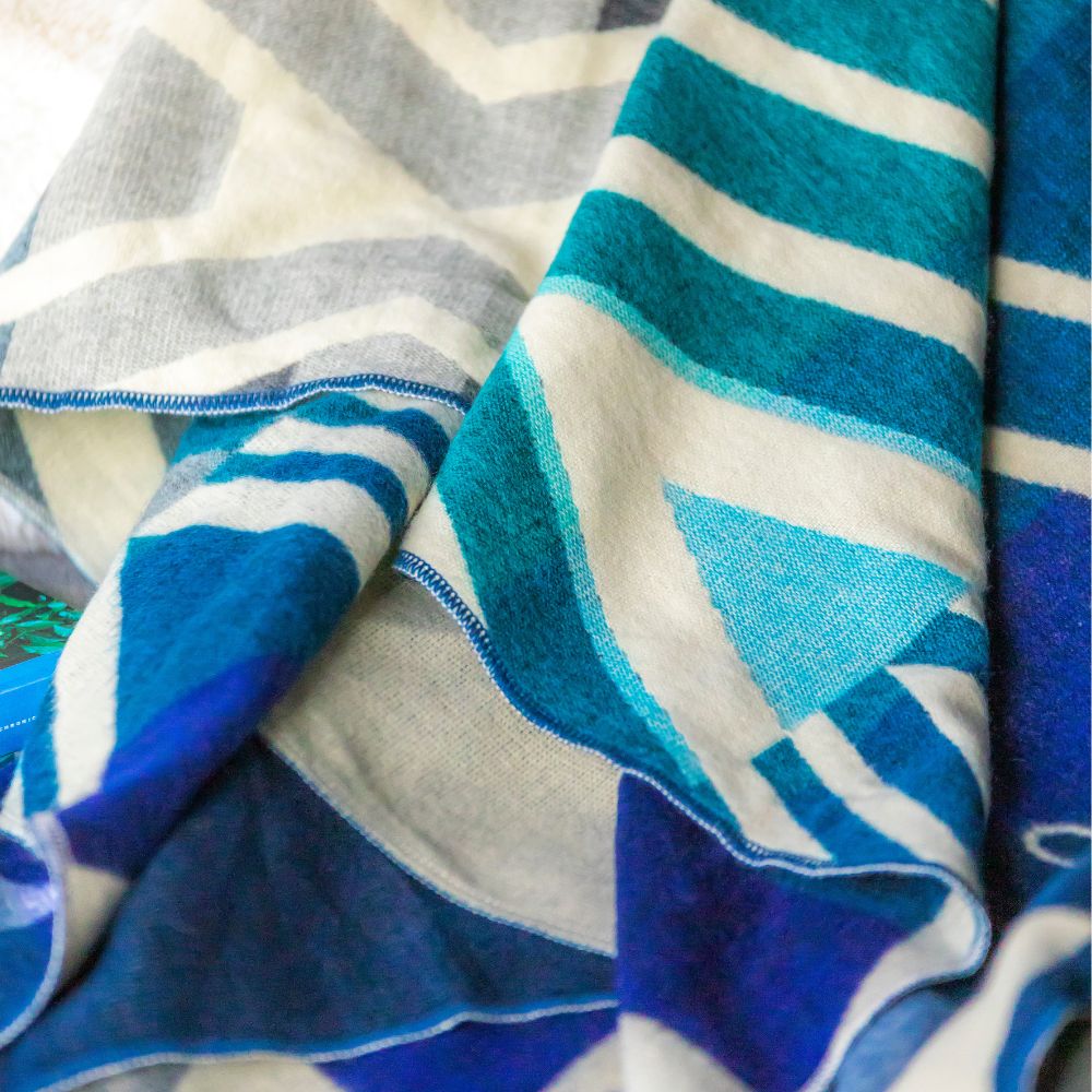 Yachana Collection - Chevron Vibrant Blues