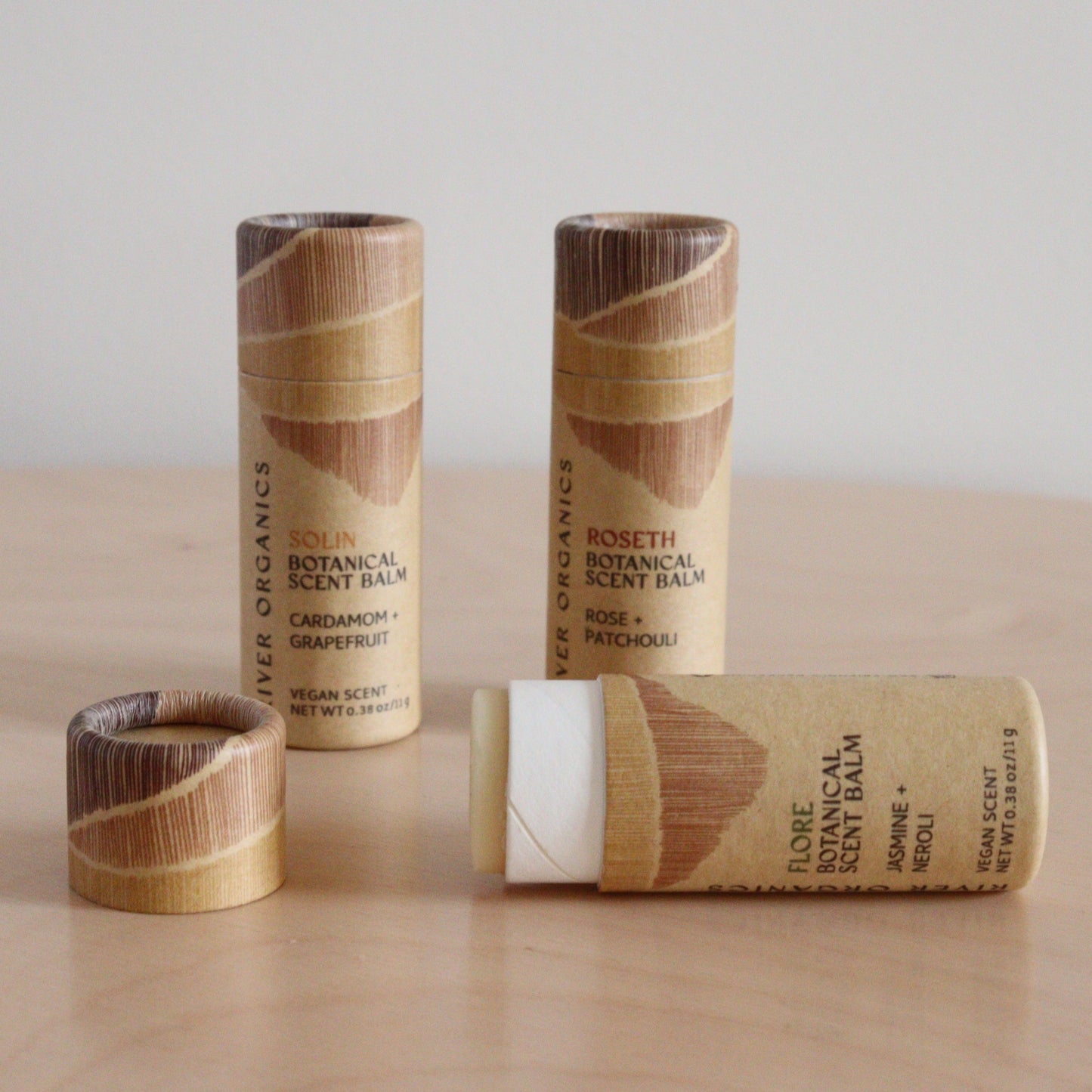 Set of 2, 3 or 4: Botanical Scent Balms