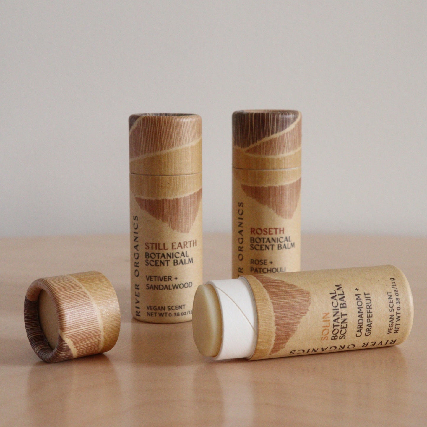 Set of 2, 3 or 4: Botanical Scent Balms