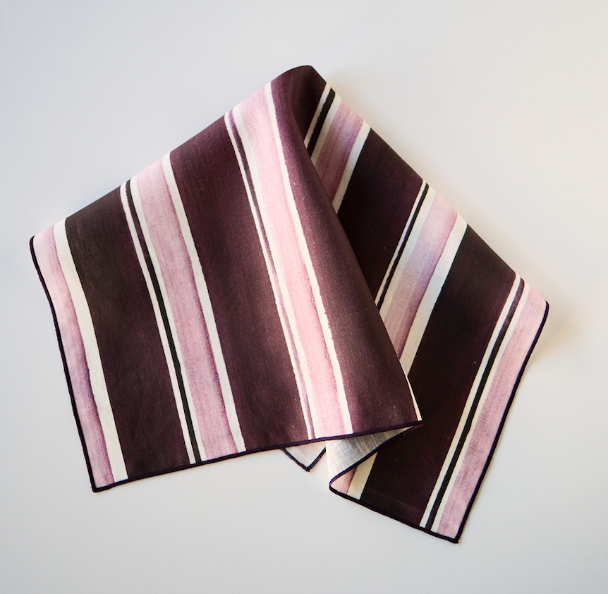 Rose Stripe Napkin