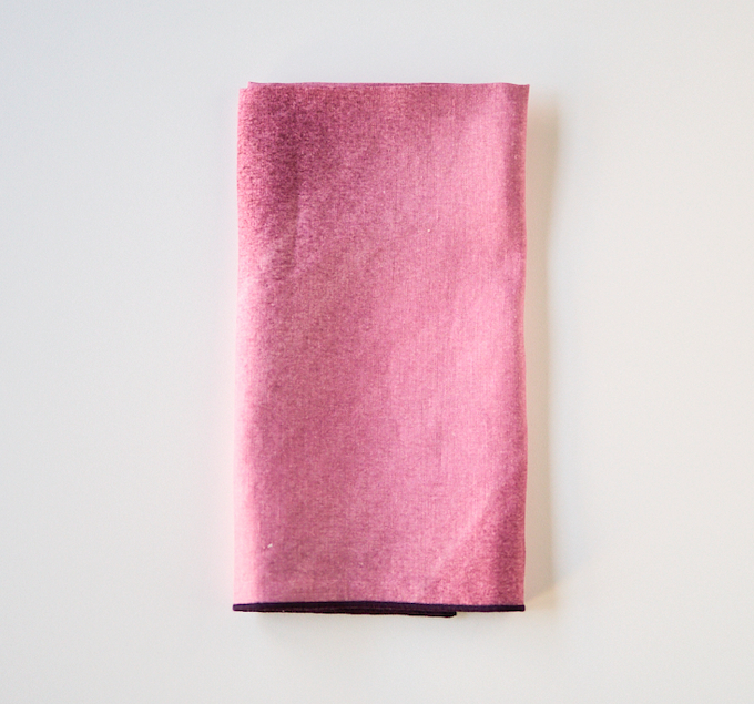 Sunbeam Napkins in Rose