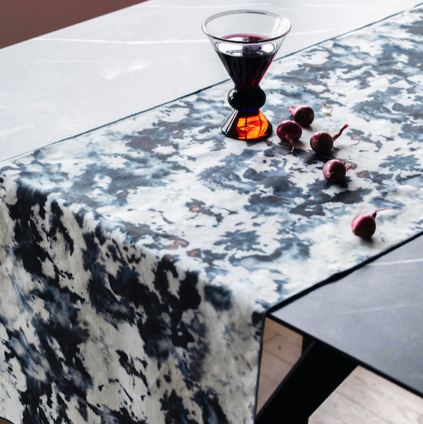 Grey Marble Runner