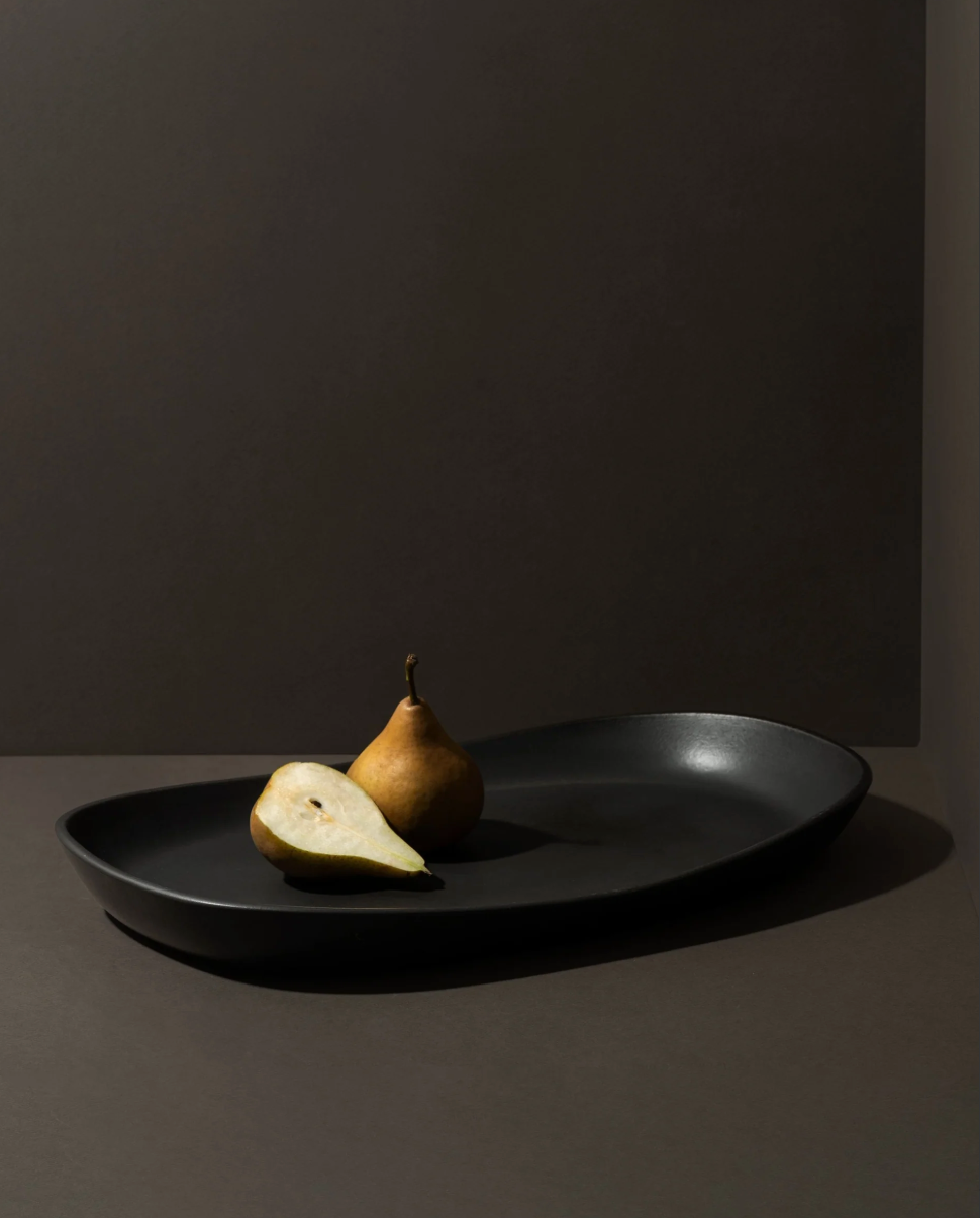 Mini Long Stoneware Serving Platter - Small