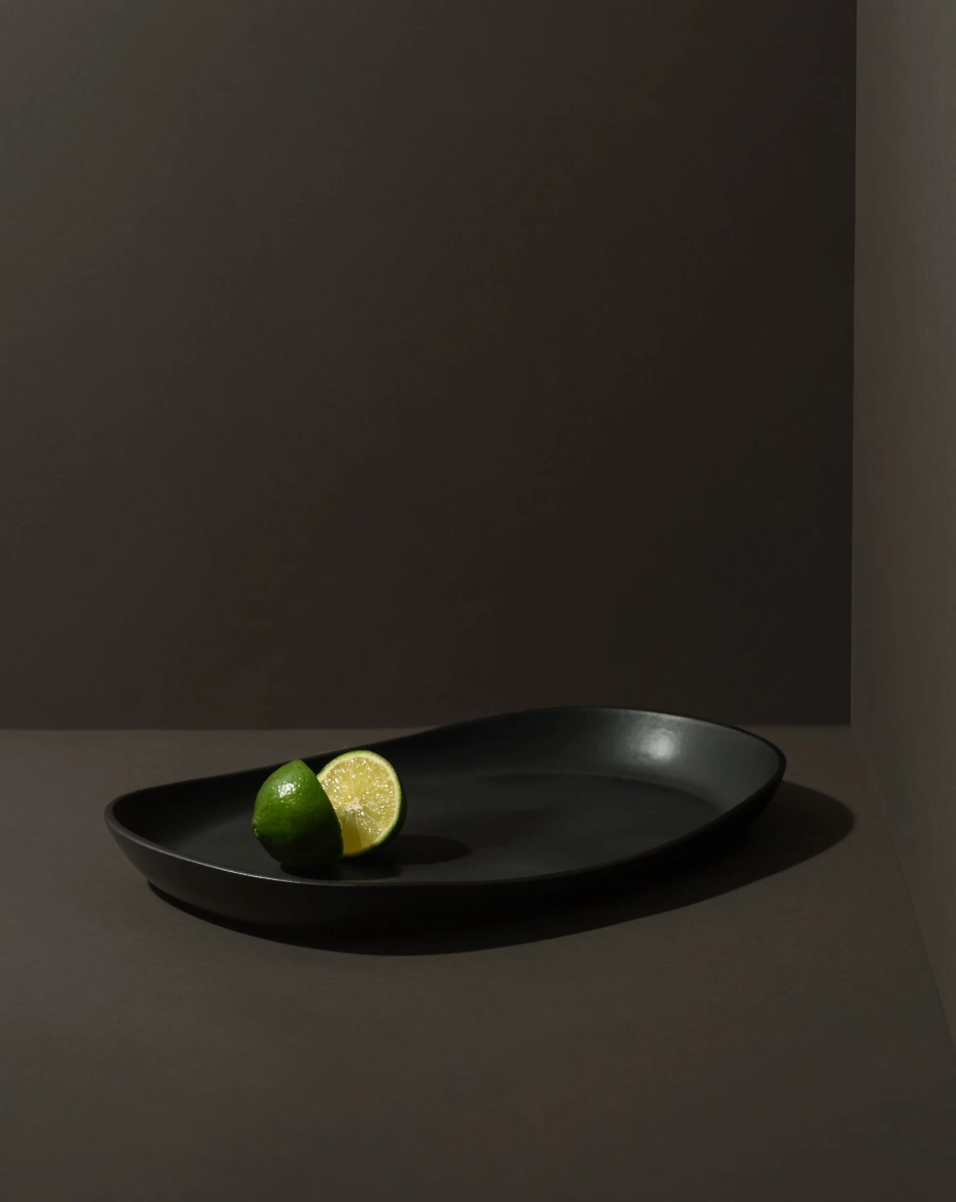 Mini Long Stoneware Serving Platter - Small