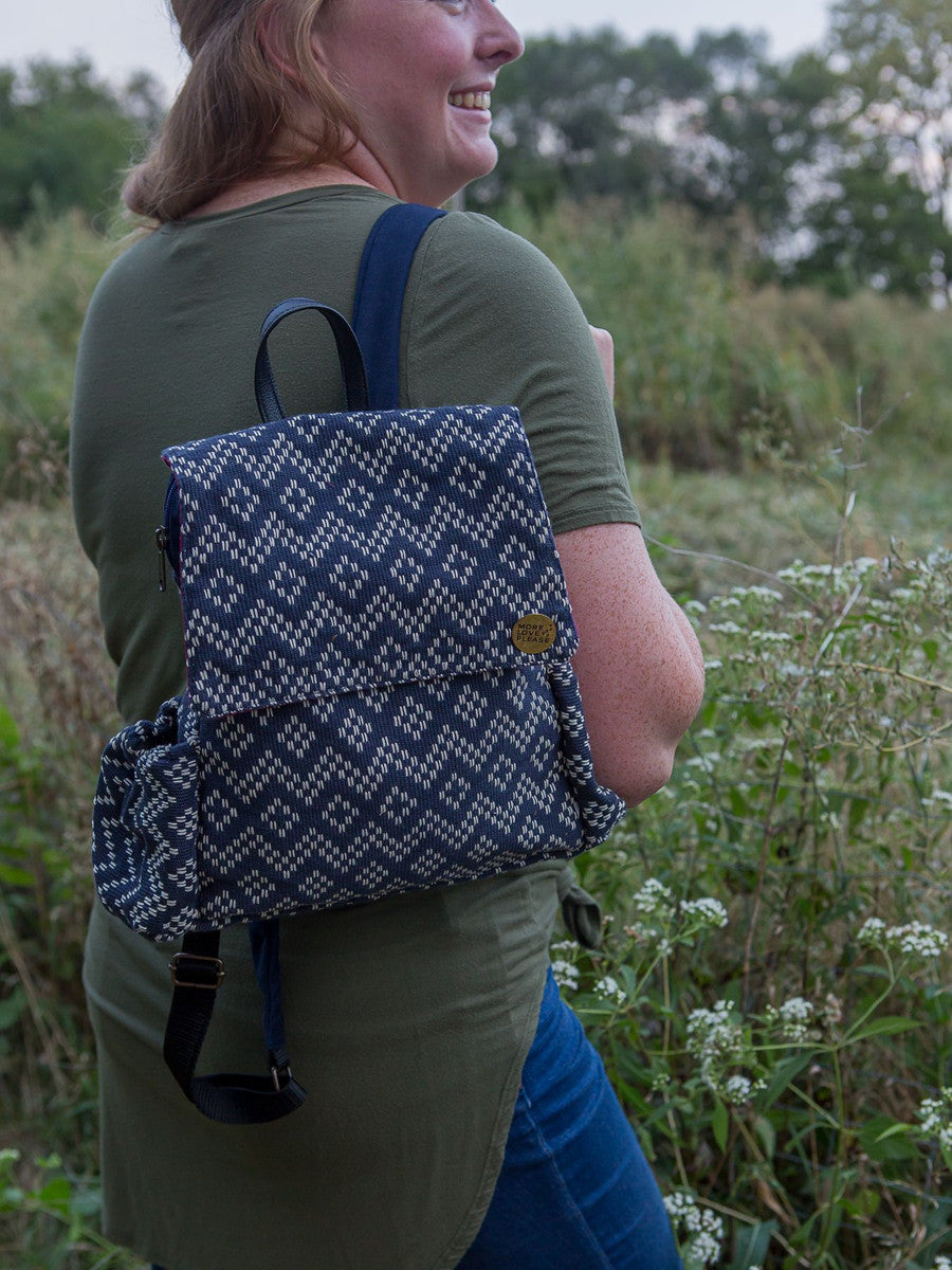 Journeyer Backpack - Woven Geometrics