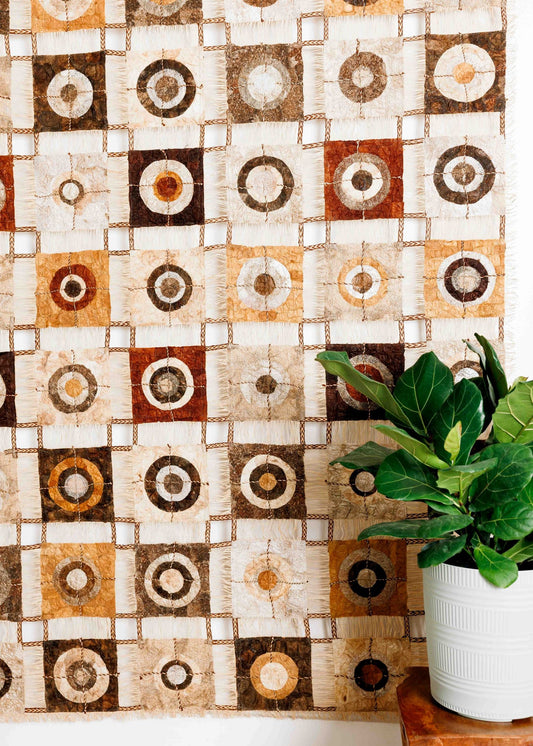 Unity Wild Silk Wall Hanging - Plant Dyed - 38"x55"