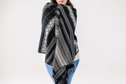 Tabor Handwoven Ethiopian Cotton Shawl