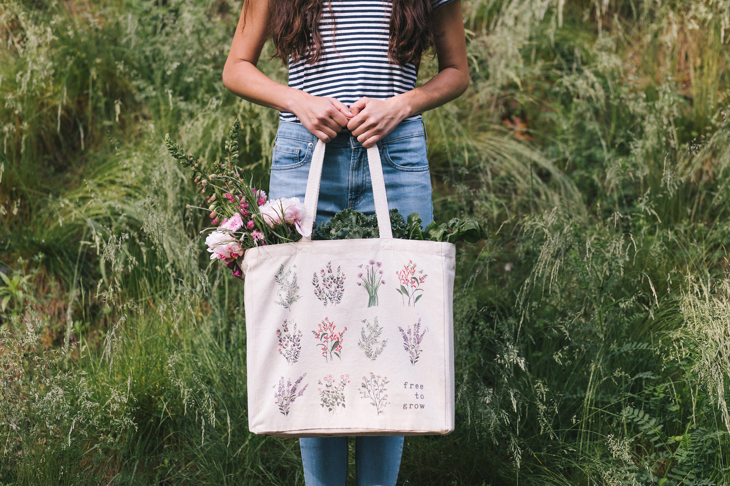 Free to Grow (Herb Edition) | Tote