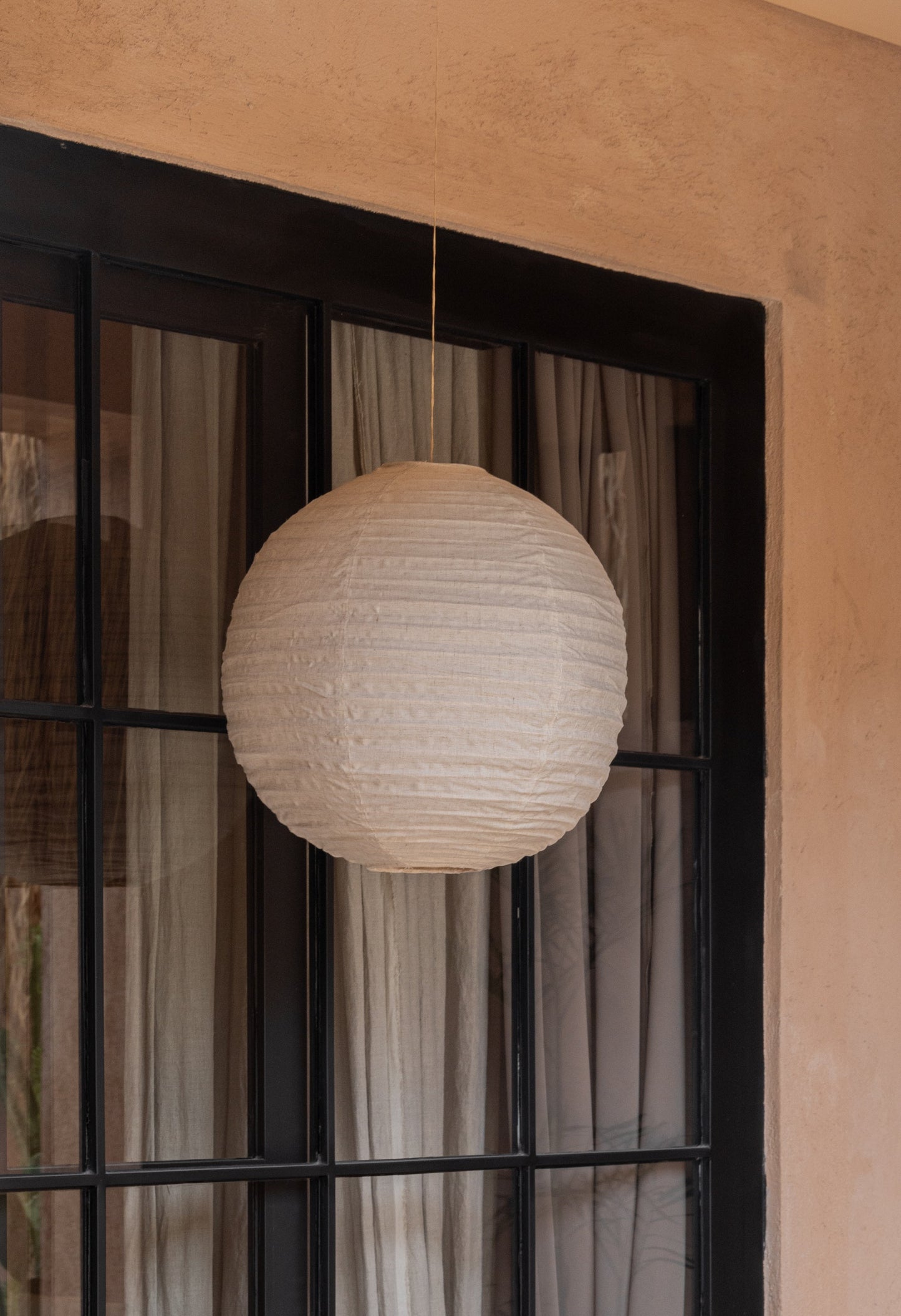 Linen Lantern Pendant