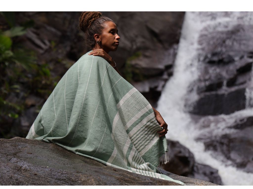 Dawa Handwoven Ethiopian Cotton Bath Towel