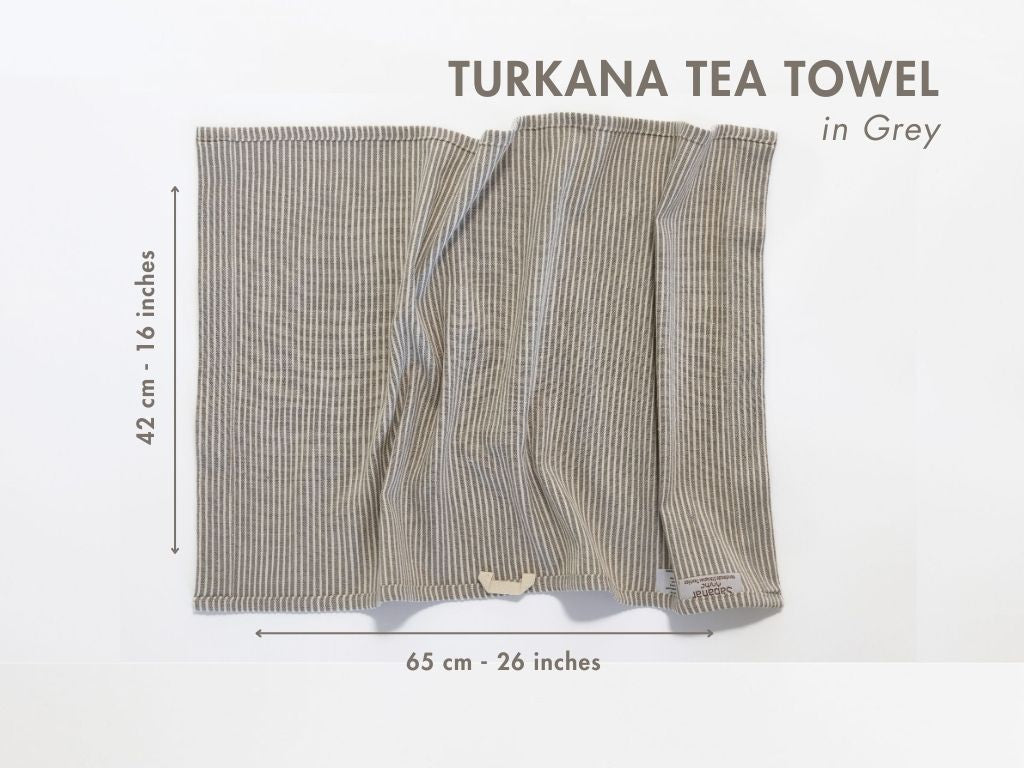 Turkana Handwoven Ethiopian Cotton Tea Towel
