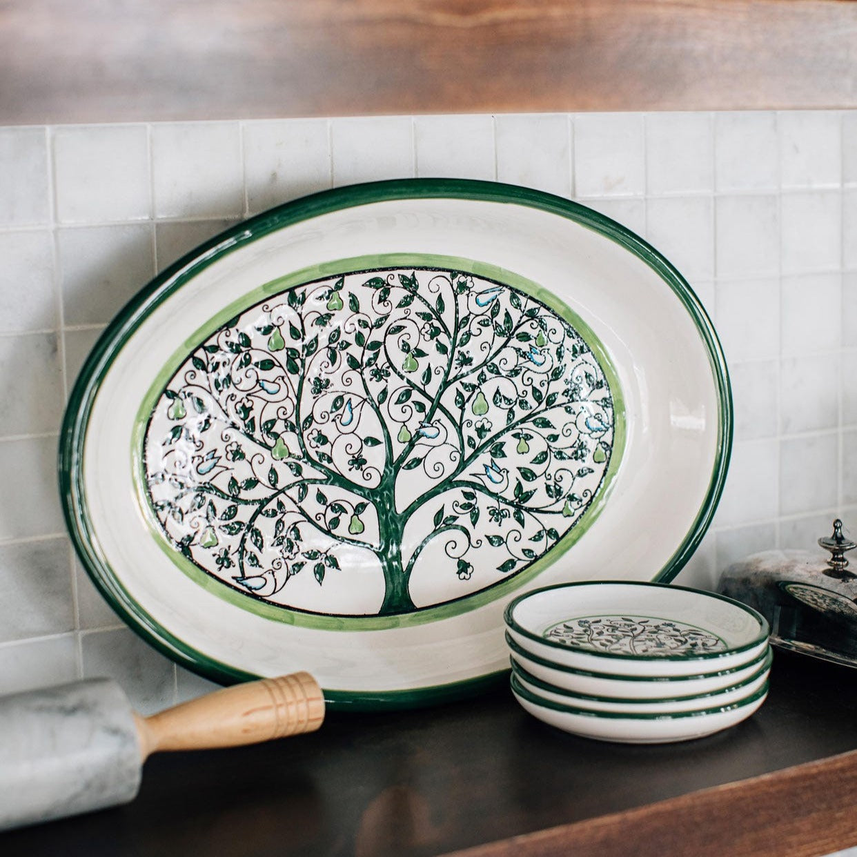 Tree of Life Serving Platter