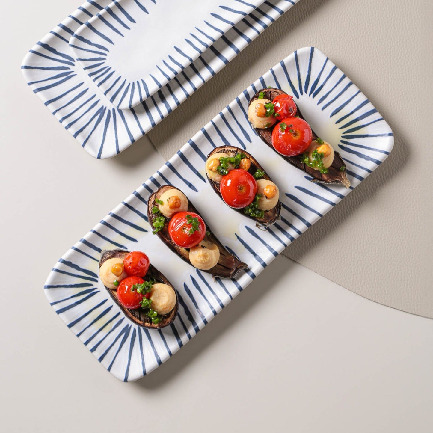 Rectangular Platter Medium Set of 4