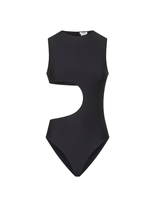 Alaïa Women Black One-Piece Swimsuit With Cut-Out
