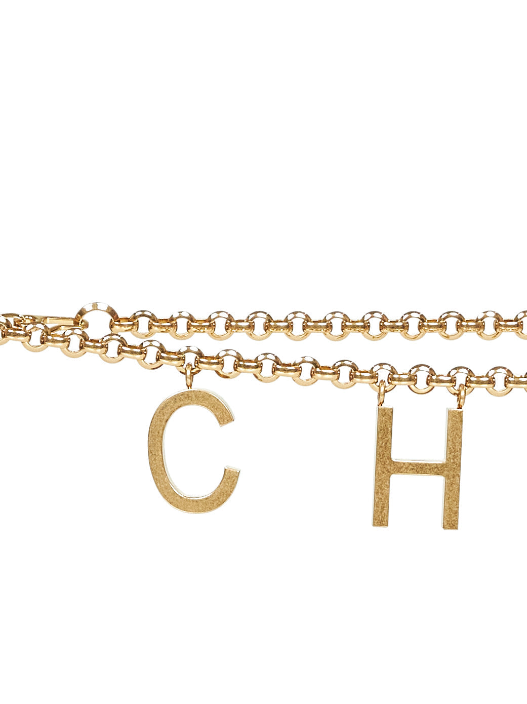 Chloé Women Gold Chloé Letters Jewelry Belt<Br/>