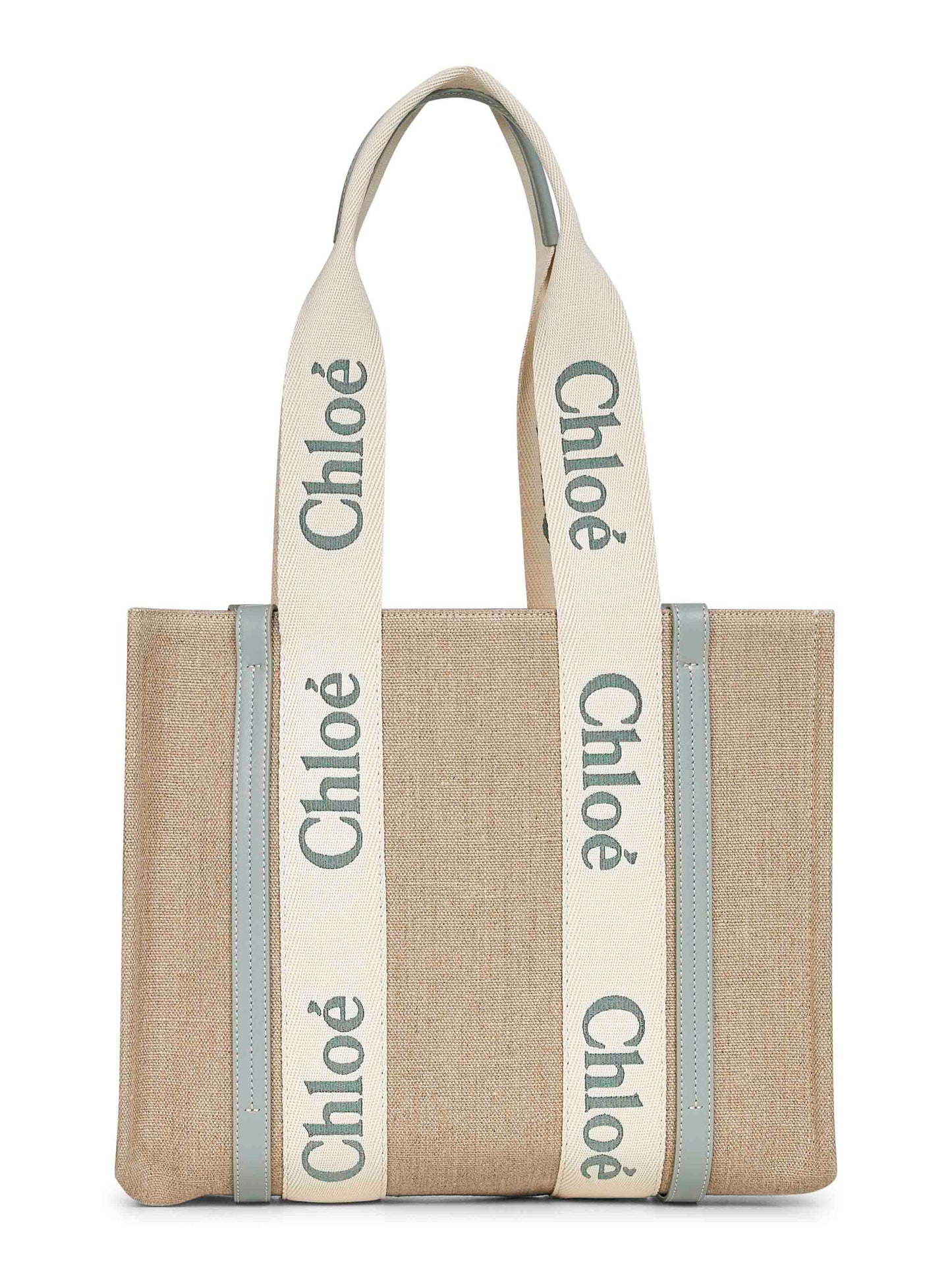 Chloé Women Beige Woody Tote Bag