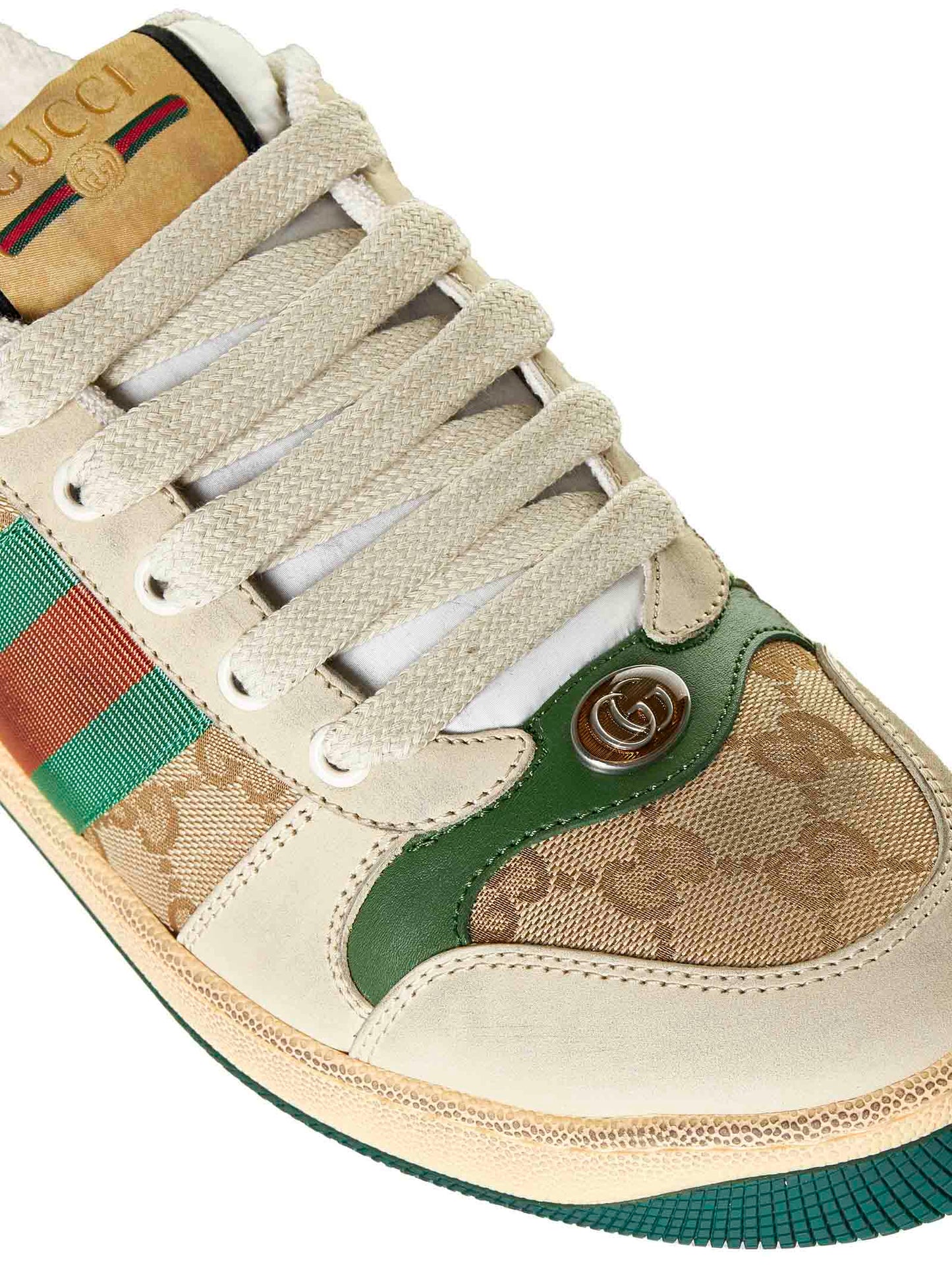 Gucci Women Women's Screener Leather Sneakers