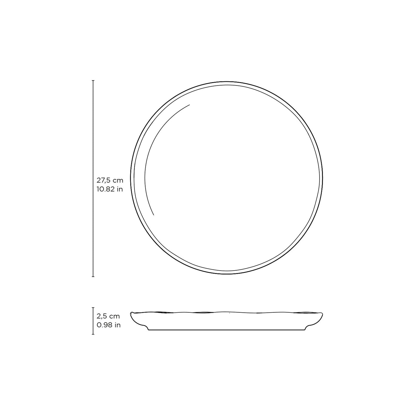 Dinner Plate Set of 6