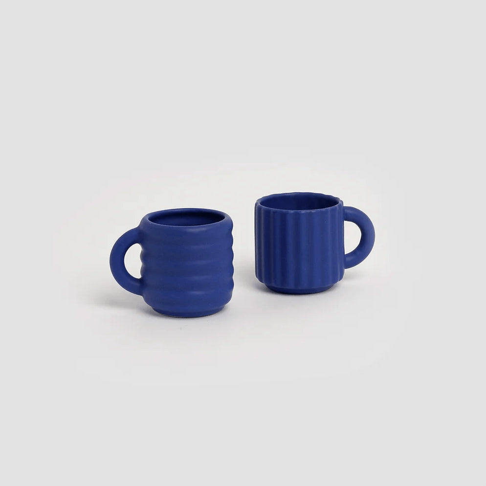 Ripple Espresso Cups Set of 2