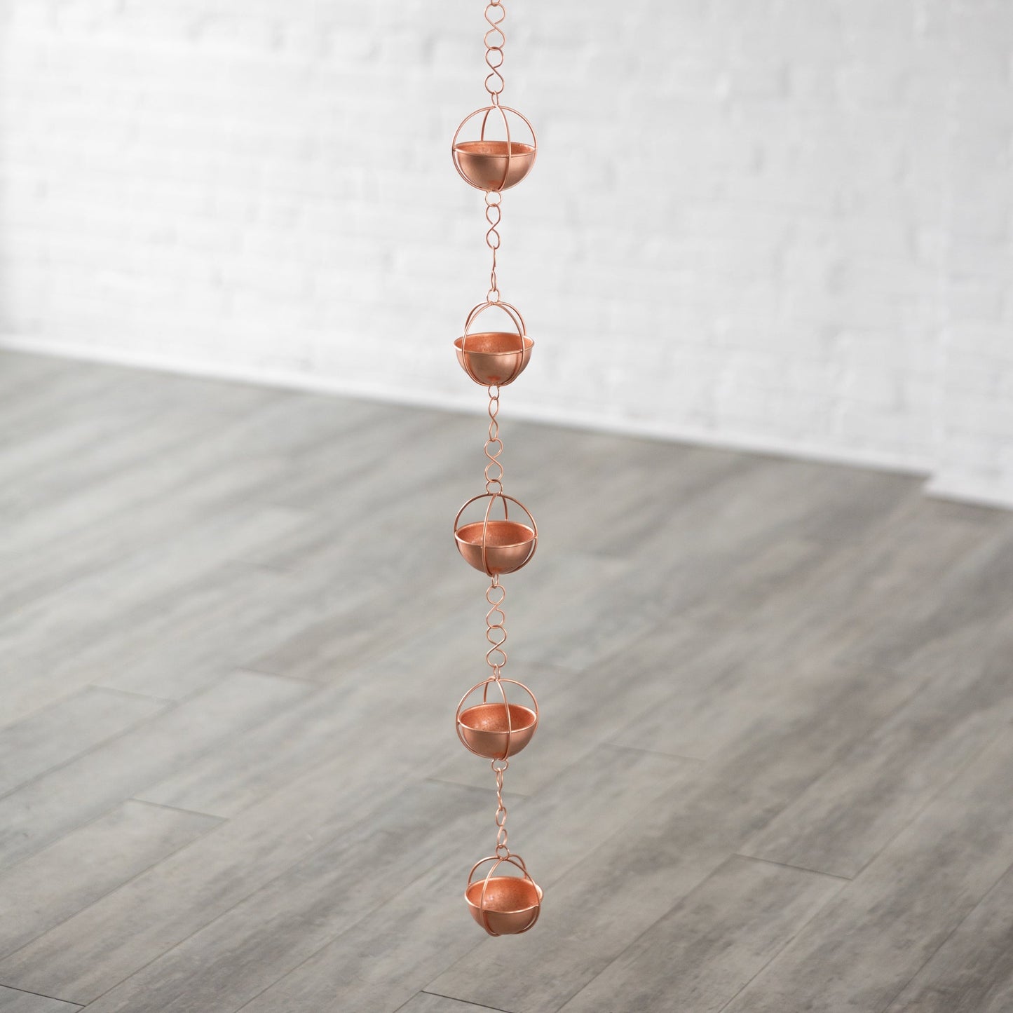 Prava Copper Rain Chain