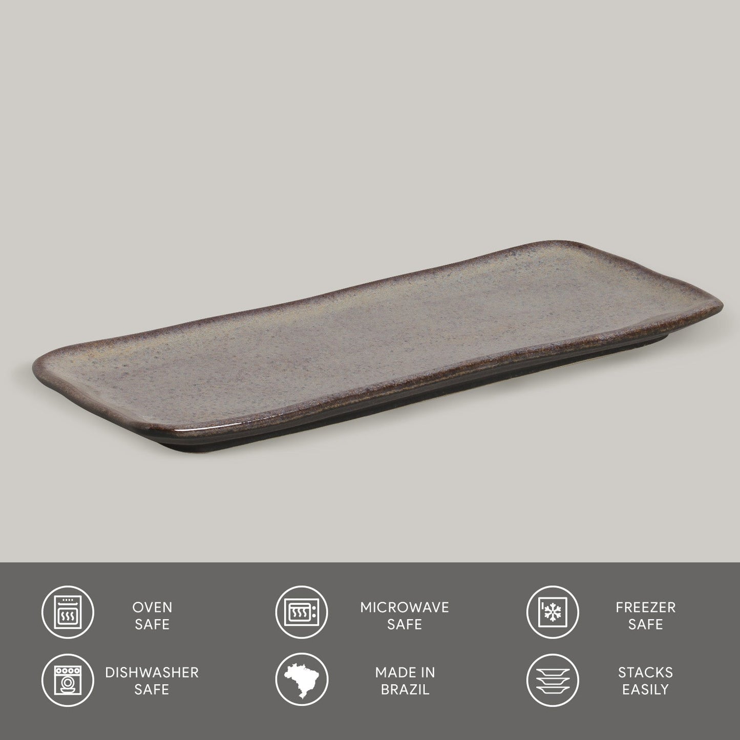 Rectangular Platter Medium Set of 4