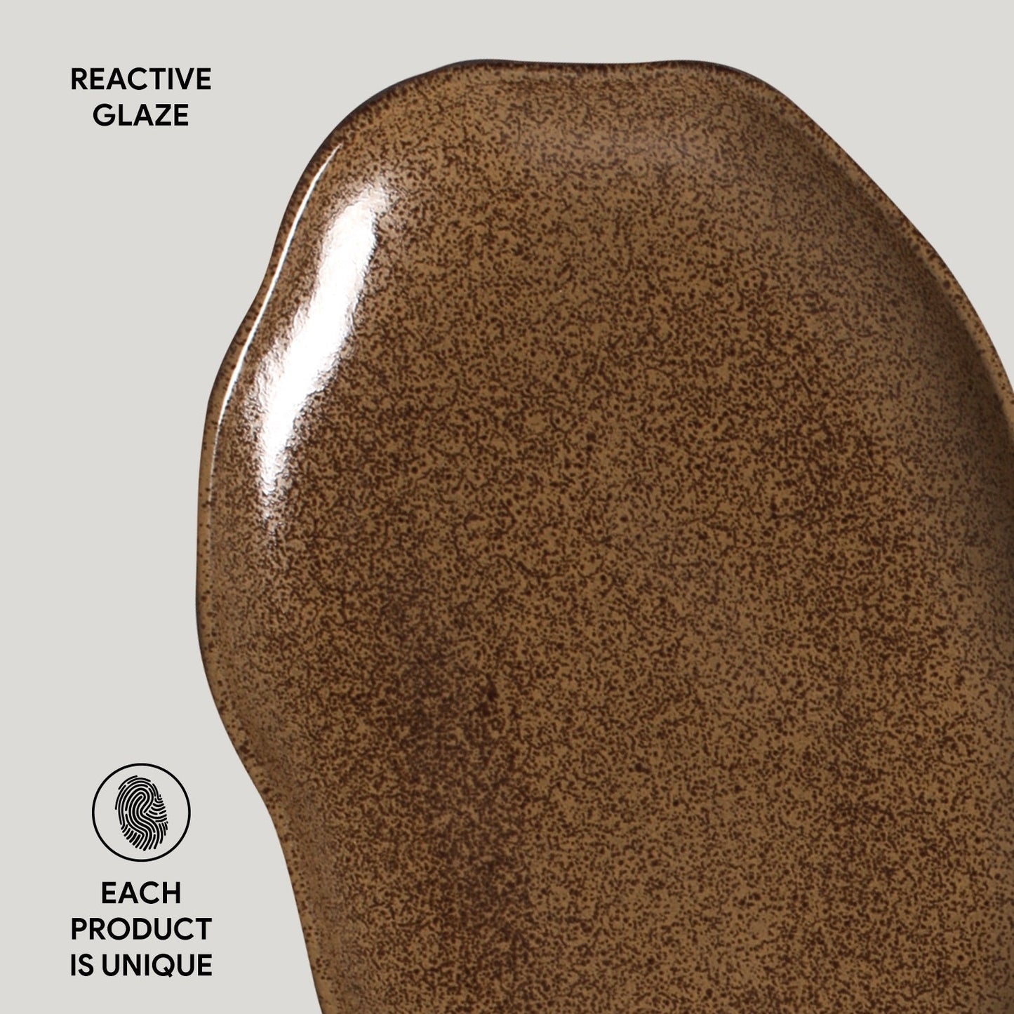 Shallow Bio Oval Platter Medium Set of 4