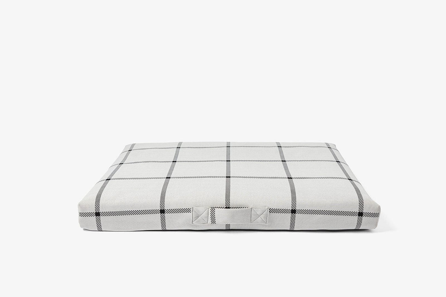 White Plaid | Dog Bed or Bed Cover