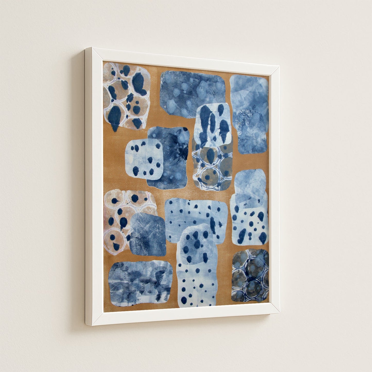 New Spots Small Framed Print