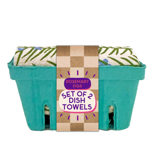 Rosemary + Figs - Dish Towel Set of 2