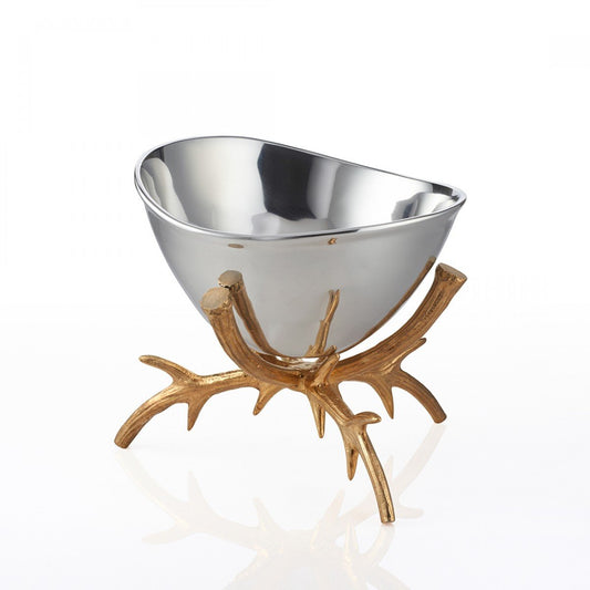 Staghorn Pedestal Bowl Lg