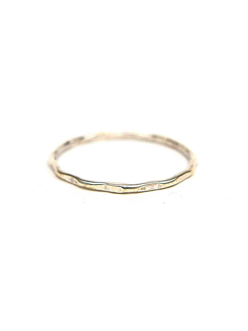 Sterling Stacking Rings - Textured
