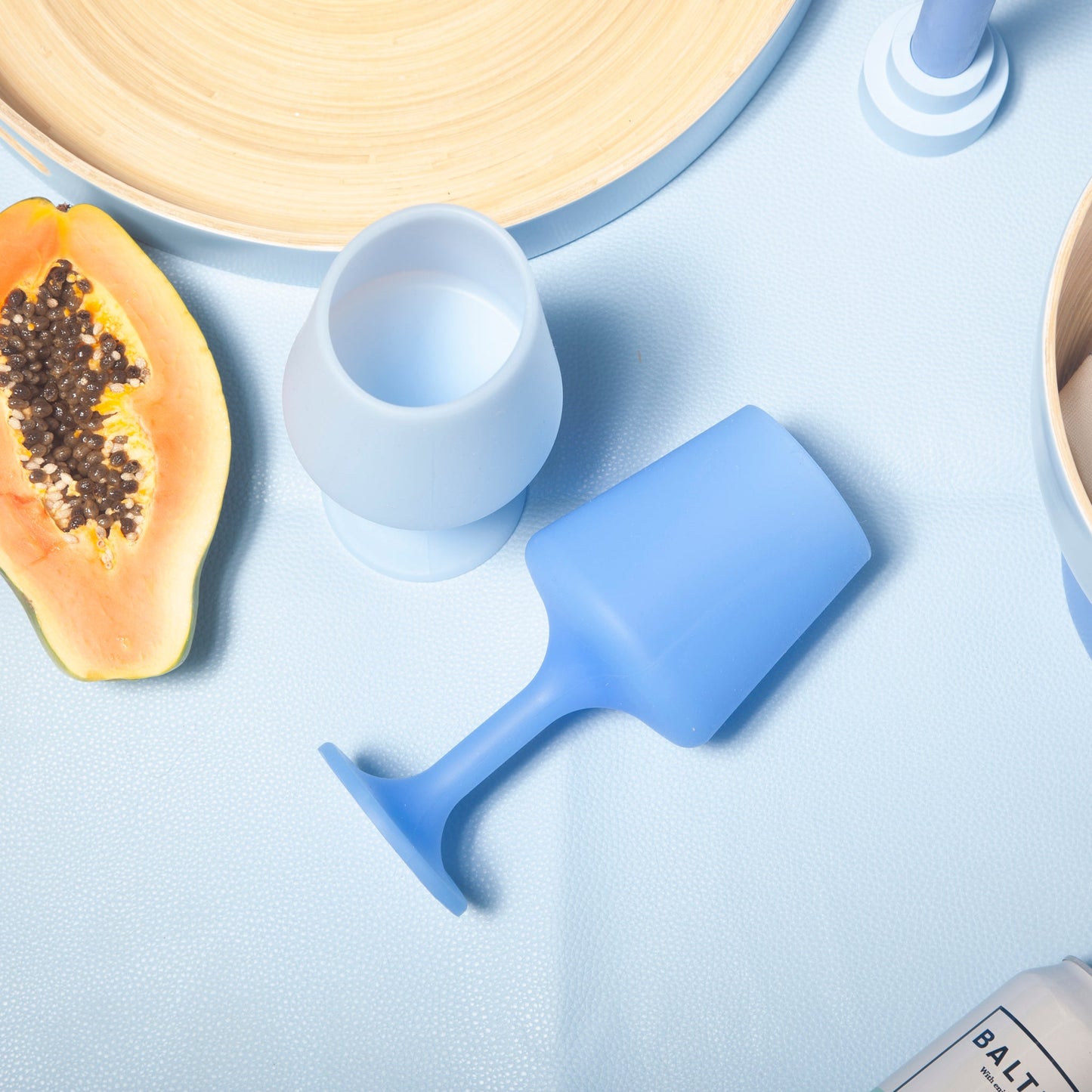 Sky + Kingfisher | Swepp | Unbreakable Wine Glasses