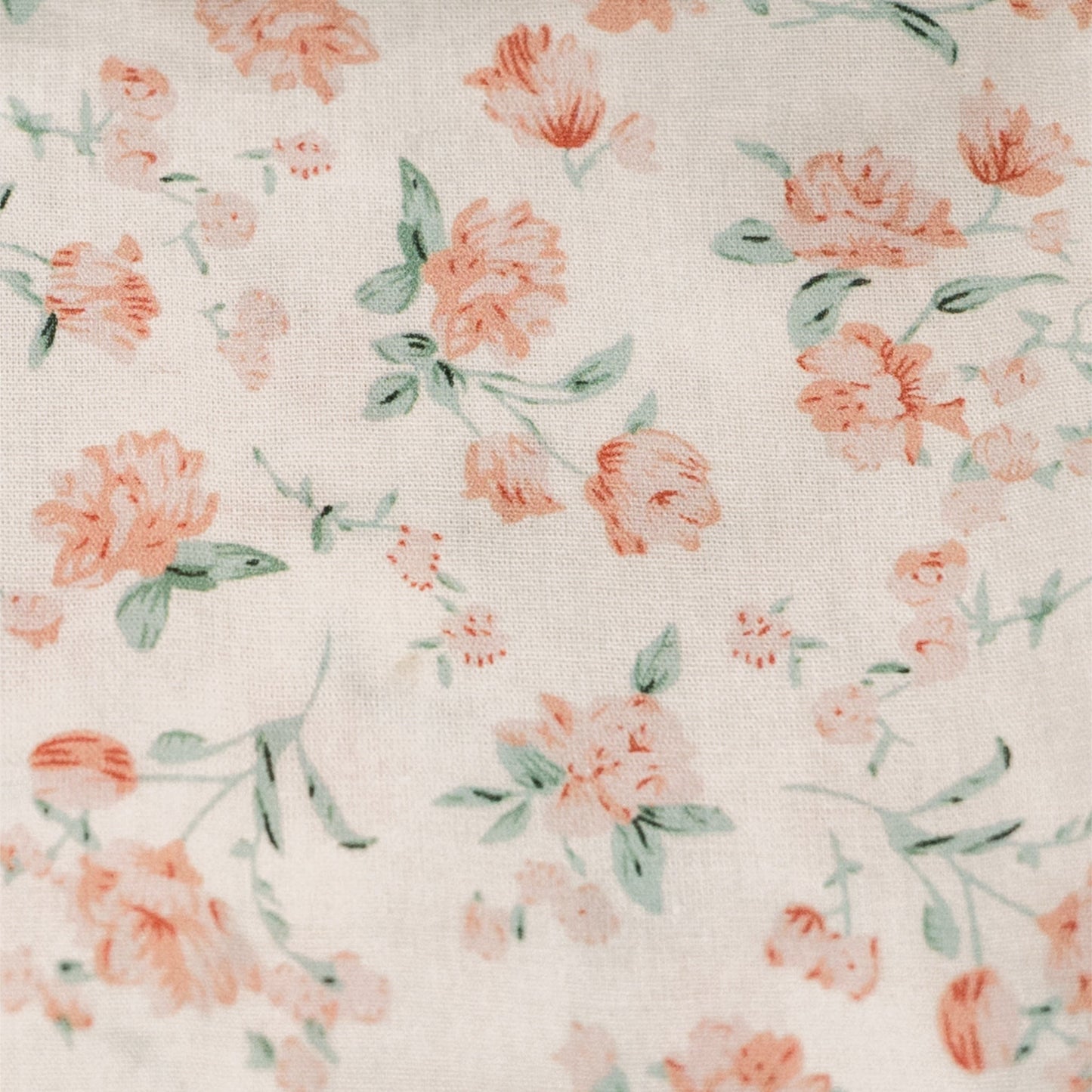 Sorrento Bloom | Timeless Floral Ruffle Zipper Pouch