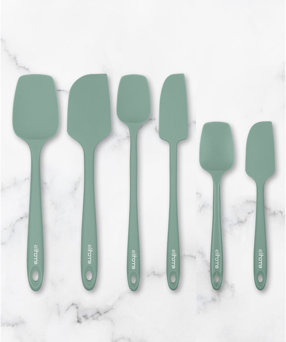 6 Piece Silicone Spatula Set