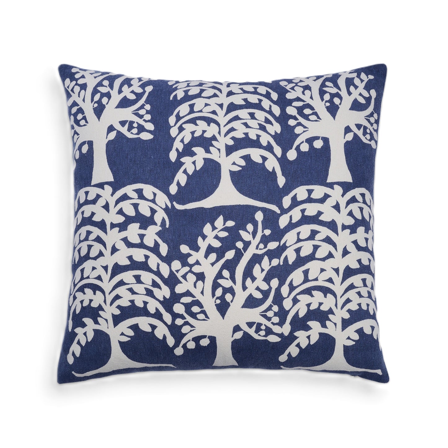 Nature whisper Saal Tree print square pillow cover