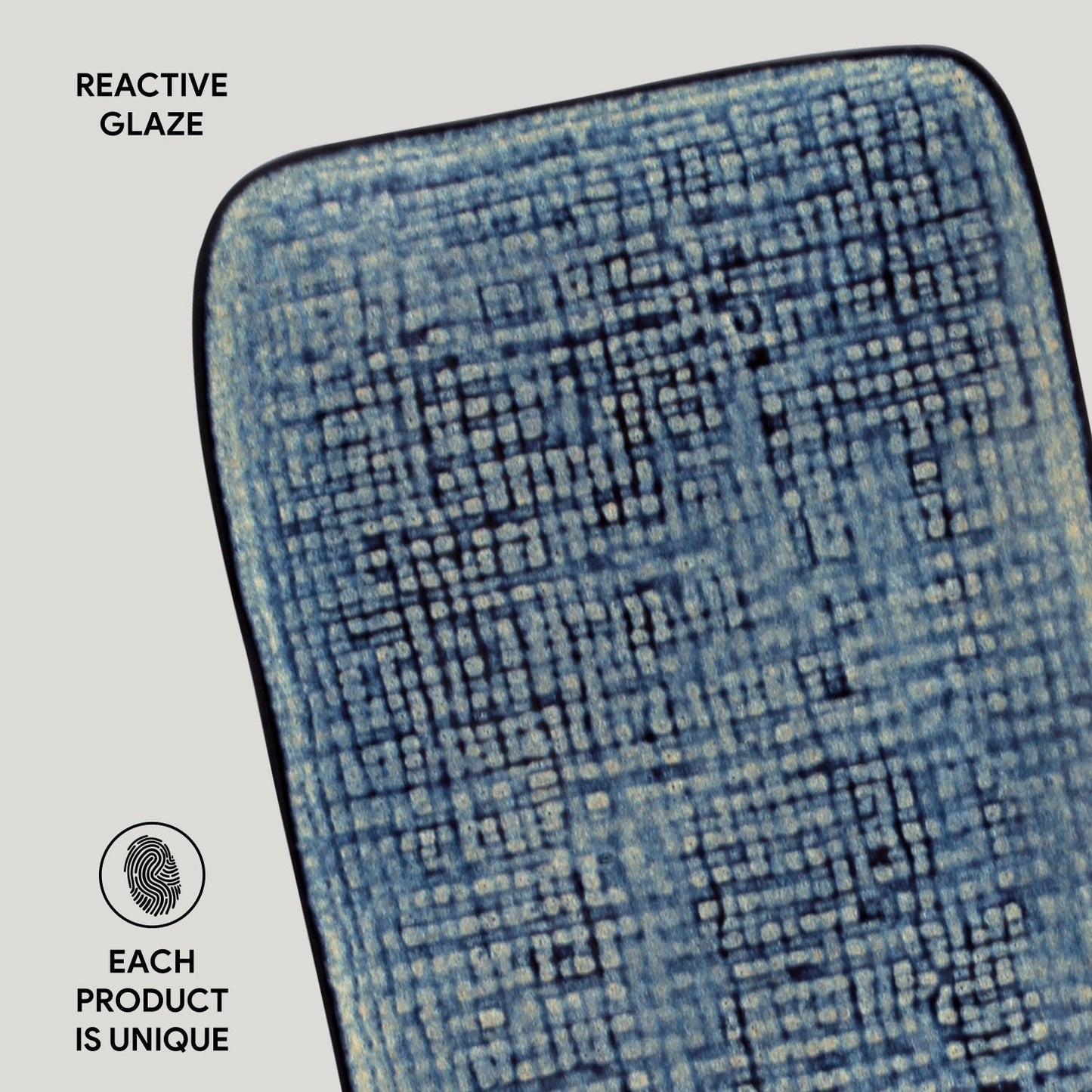 Rectangular Platter Juta Medium Set of 4