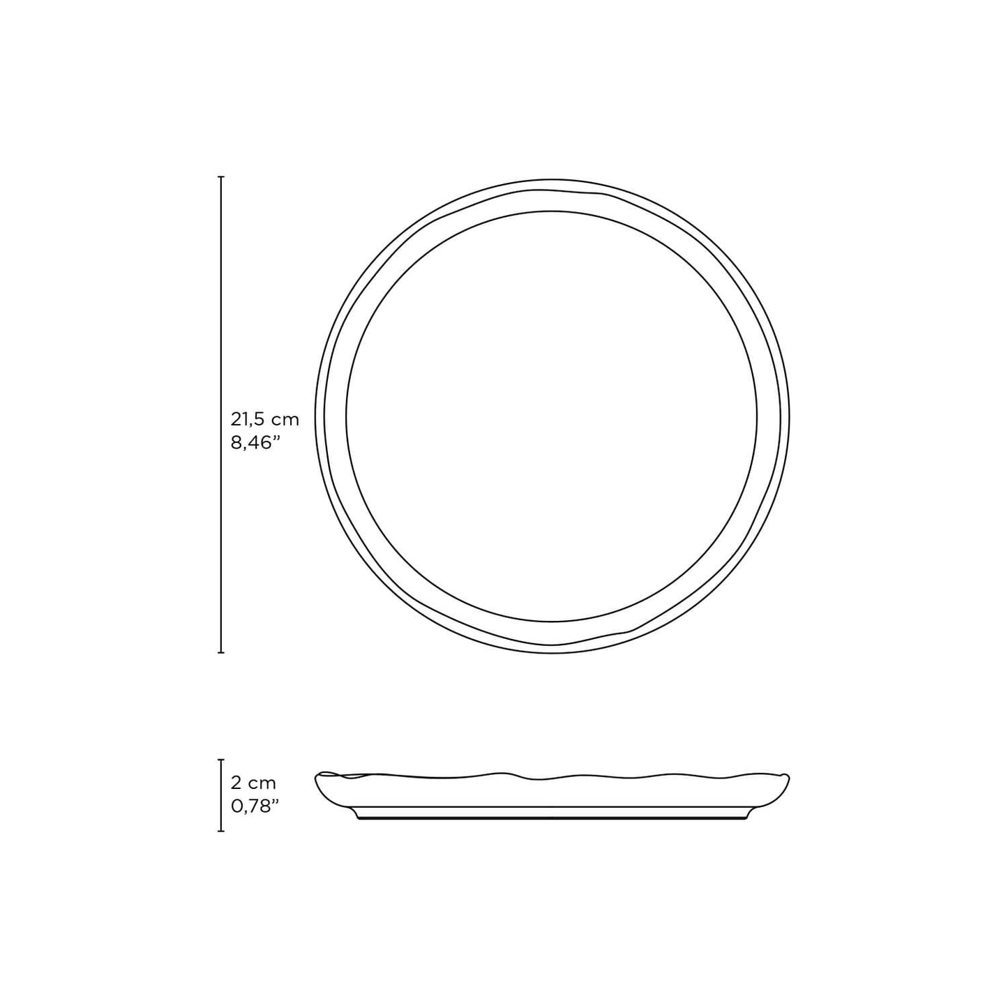 Dessert Plate Set of 6