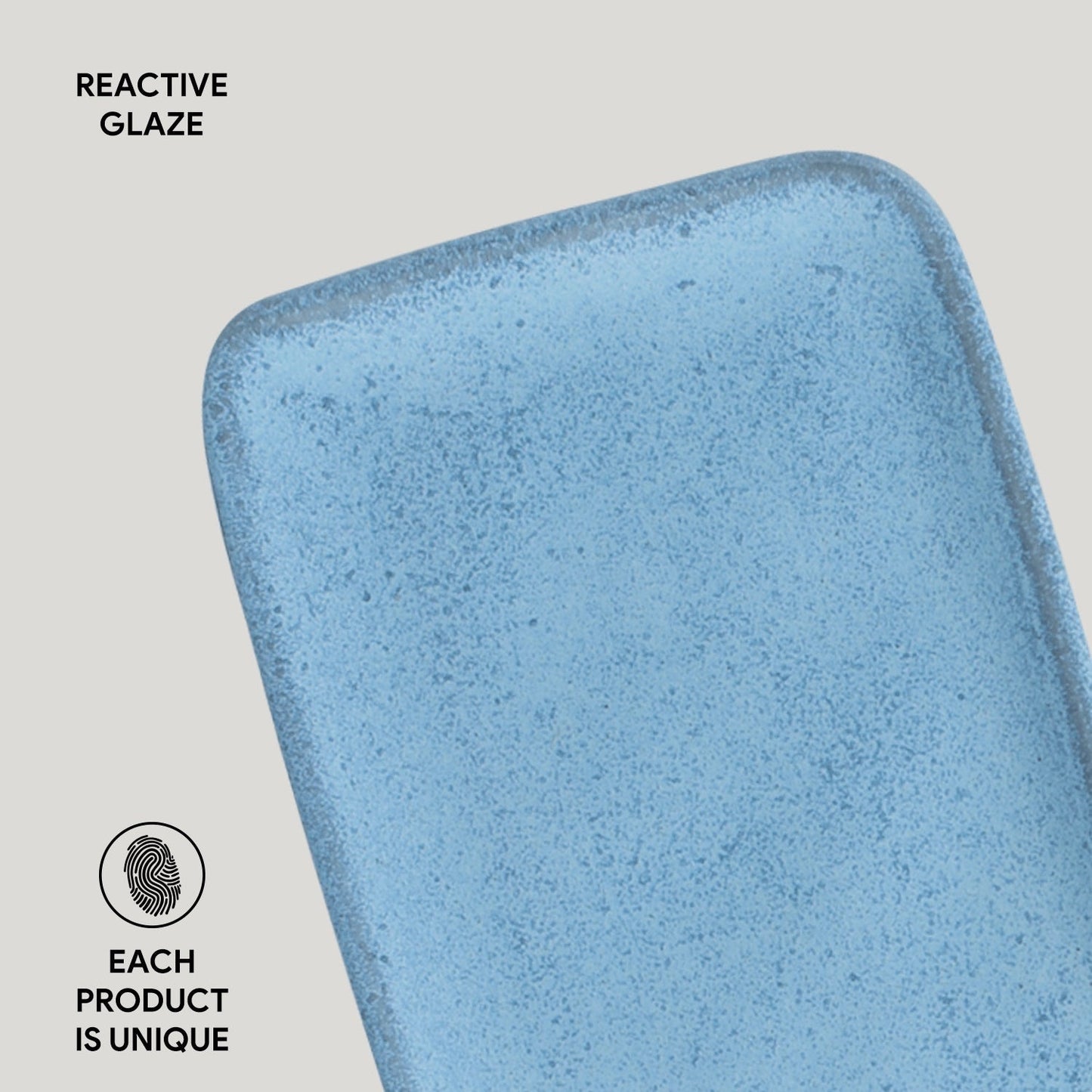 Rectangular Platter Small Set of 4