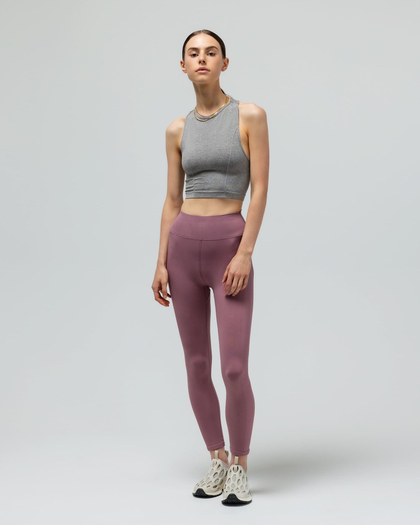 THE HEATHER CROPPED TANK