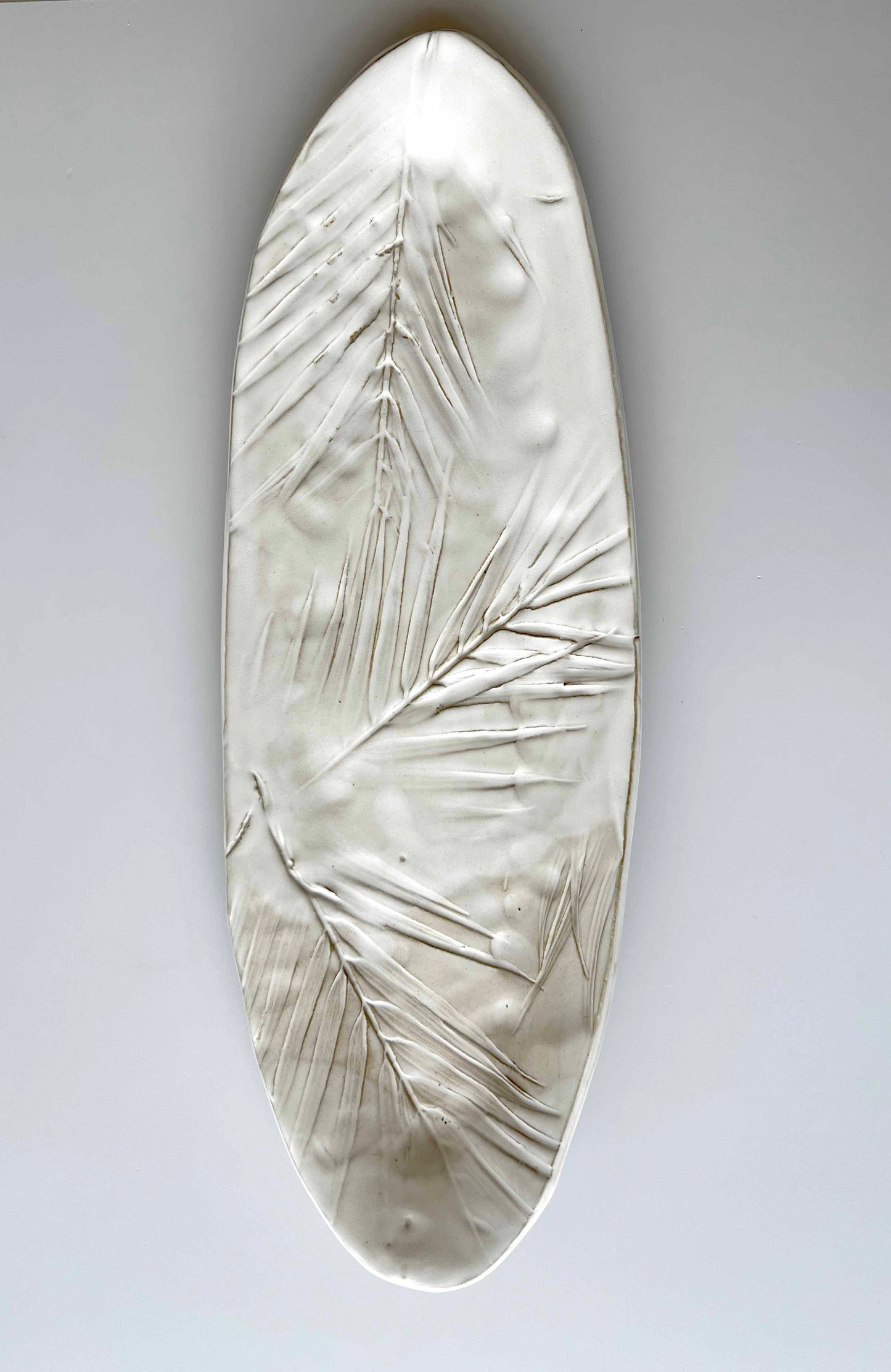 Sandalwood Fern Oval Platter