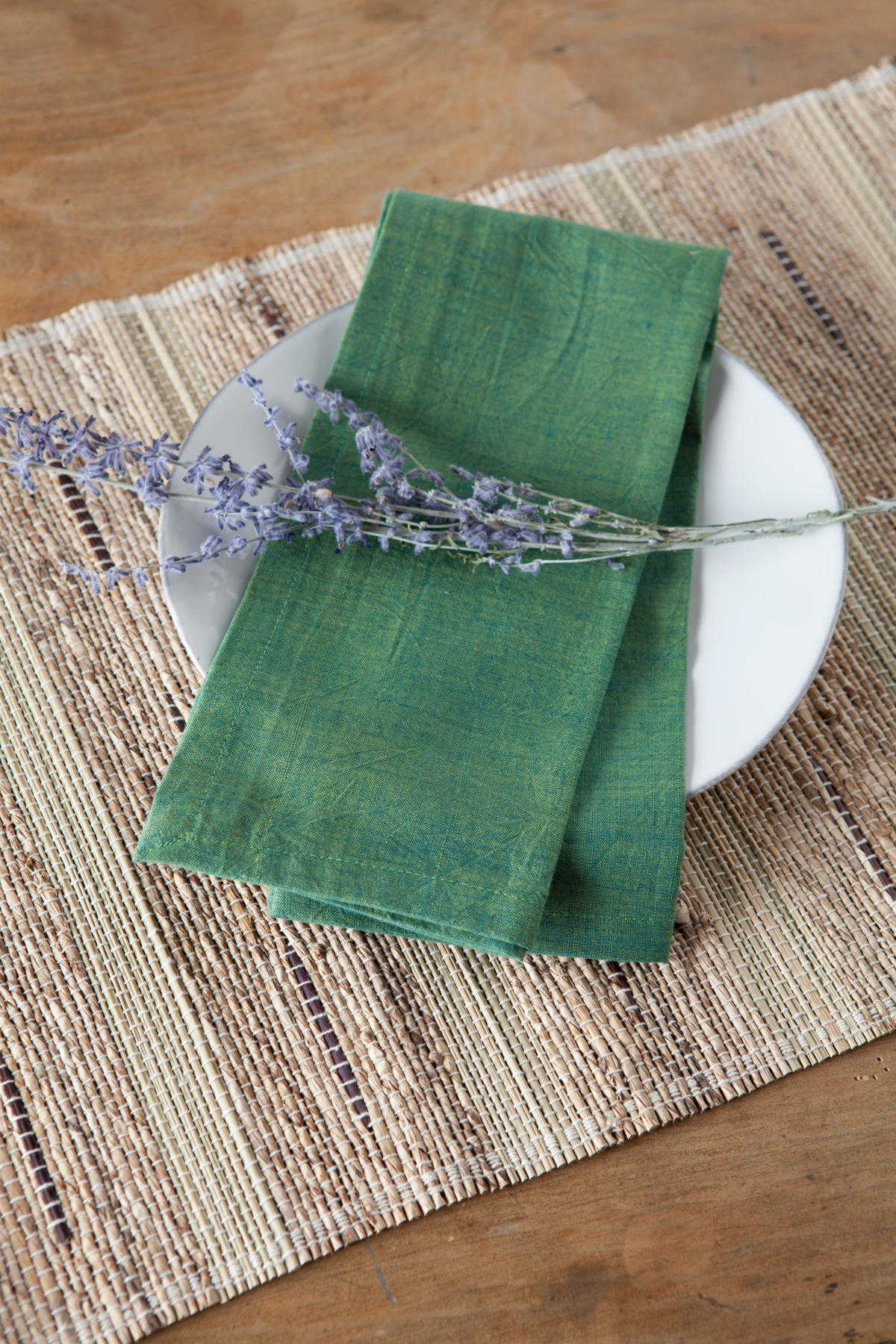 GOURMET Placemats. Set of 4. Banana Stem Fiber - Handwoven - Fair Trade - Artisan Made