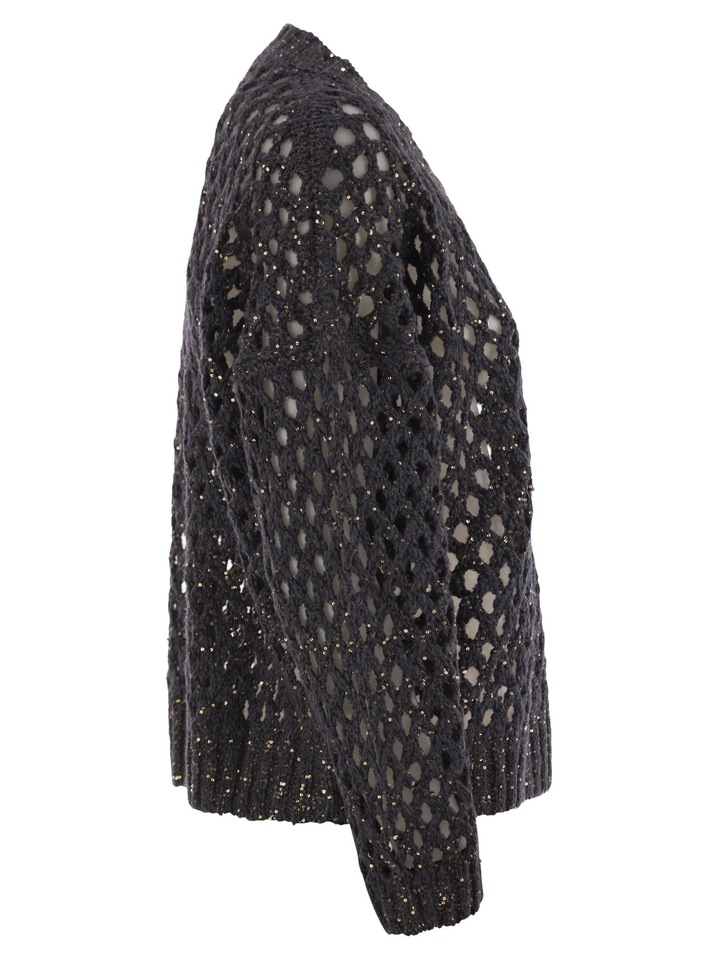 Brunello Cucinelli Women Dazzling Net Silk And Linen Jersey