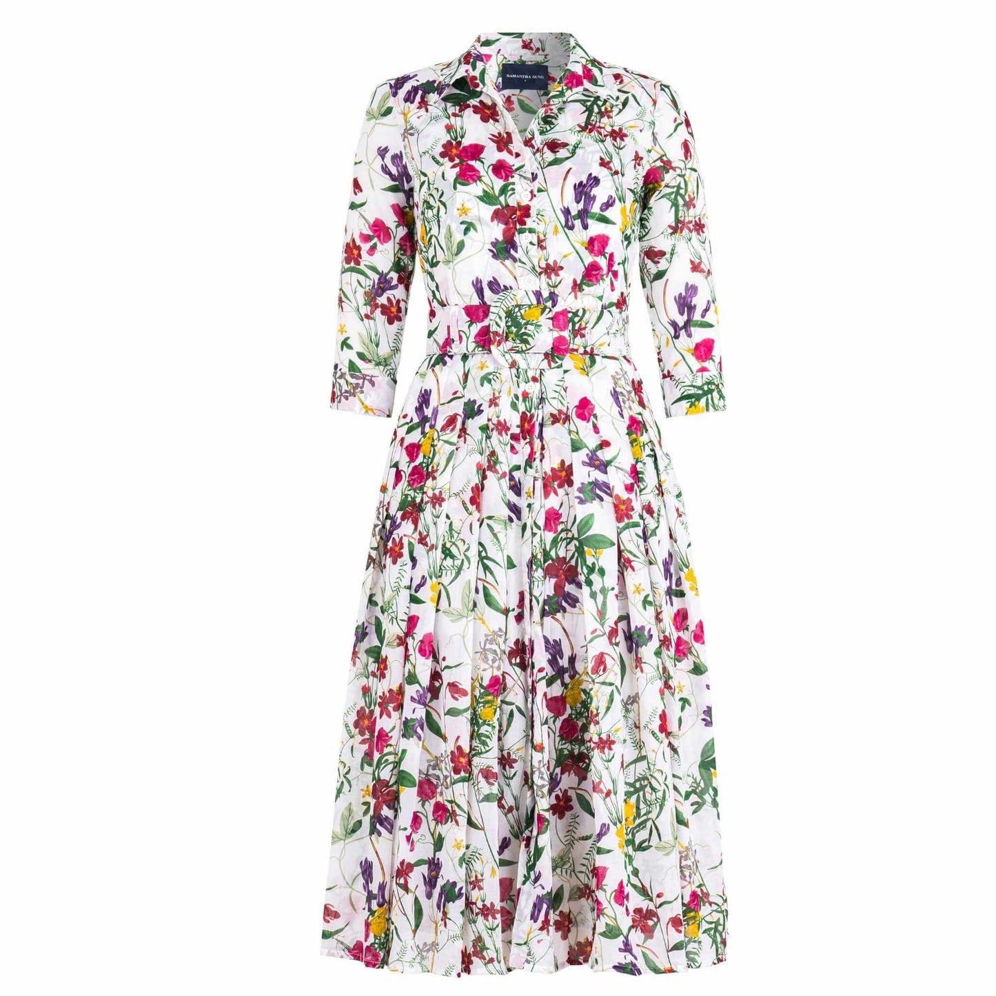 Audrey Dress #4 Fairy Tail Flower White