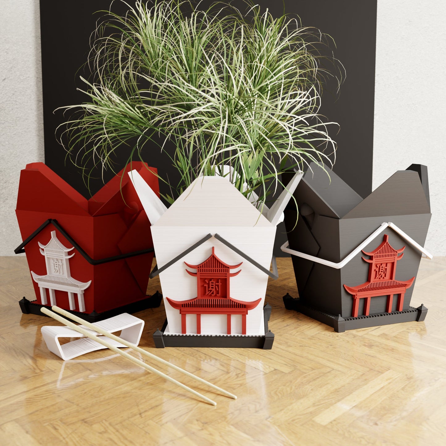Chinese Takeout Planter